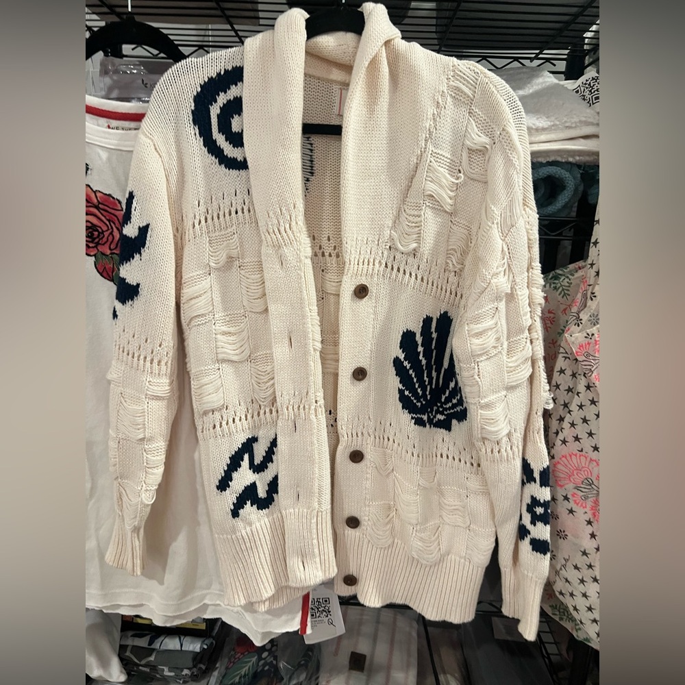 BDG Martha Beach Cardigan, SMALL NWT - Picture 3 of 7